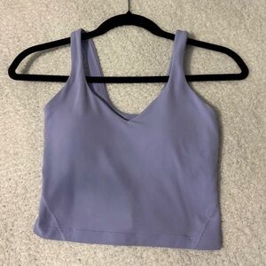 Like new!! Lululemon Lilac Smoke Align Tank Top